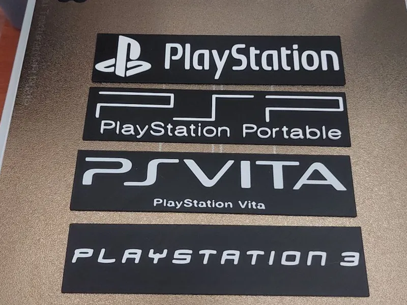 Playstation 3 PSP Vita 1 X  plate