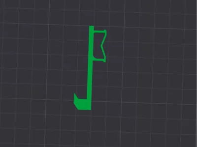 Hook for bottom of HSW panel on P1S with AMS riser