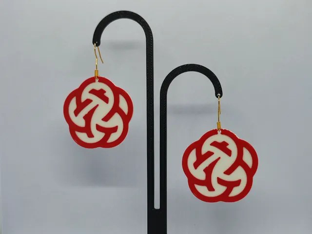 Aretes Nudo de Pasión