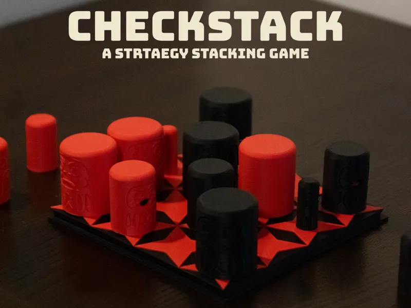 Checkstack: A strategy stacking game