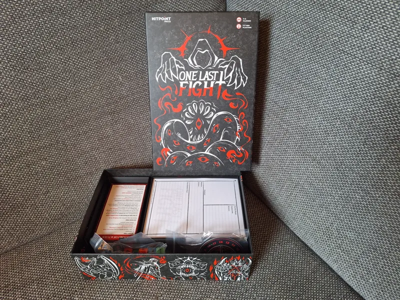 One Last Fight Box insert