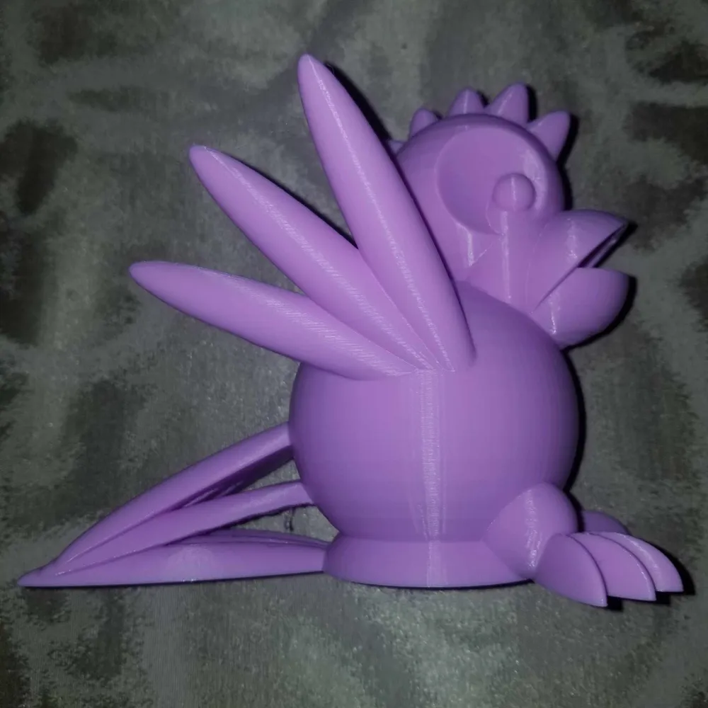 Shakaworld3d WTH man bird Statue by Shakaworld3D MakerWorld