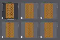 Panels—Lightweight, smooth surface print profile