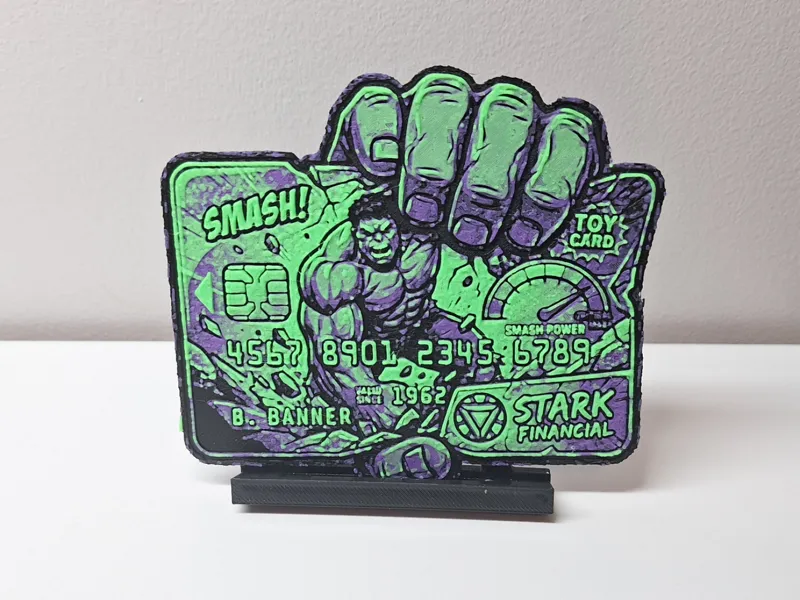 Hulk Smash Card