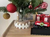 Petite clôture décorative pour sapin miniature — photo 1