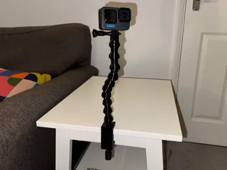 GoPro Clamp Mount with Flexi Arm