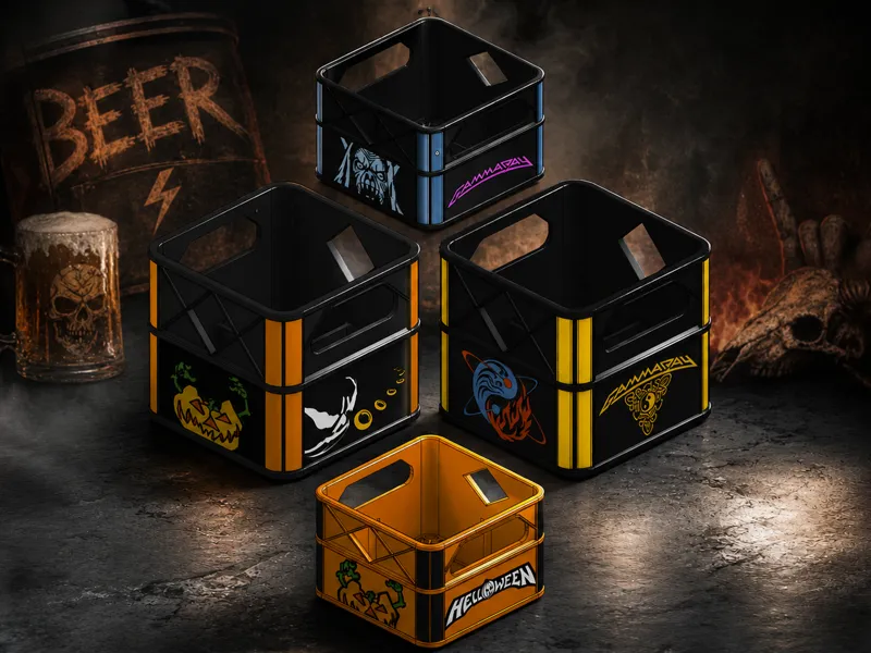 Beer Crate - Helloween & GammaRay