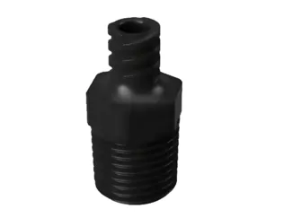 1/4" NPT to Luer adapter