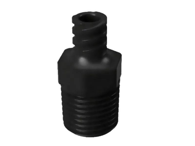 1/4" NPT to Luer adapter