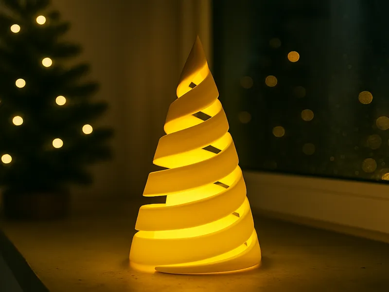 The Vortex Christmas Tree (tealight holder)
