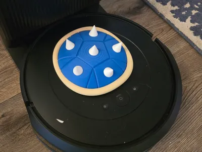 Blue Shell Robot Vacuum Hat
