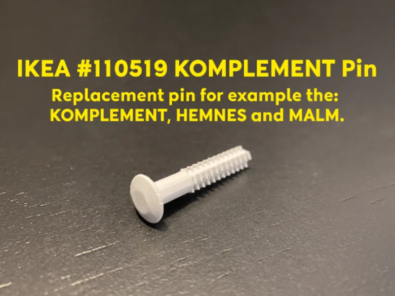 IKEA 110519 KOMPLEMENT Pin