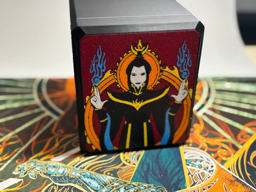 MTG Command Station Cust Art Box: Firelord Azula - Free 3D Print Model ...