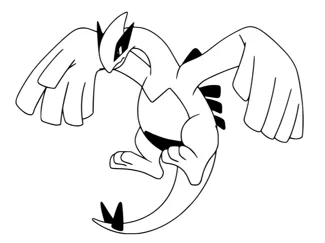 Lugia Wall Art