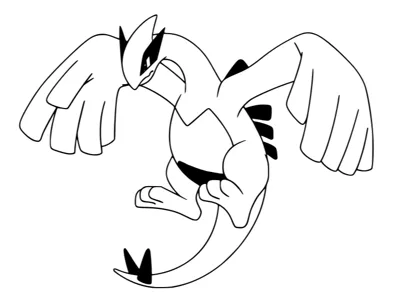 Lugia Wall Art