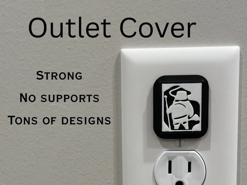 Outlet Cover STRONG -- Kung Fu Panda