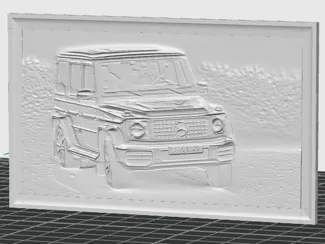 mercedes g class 2d picture