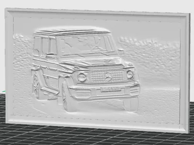 mercedes g class 2d picture