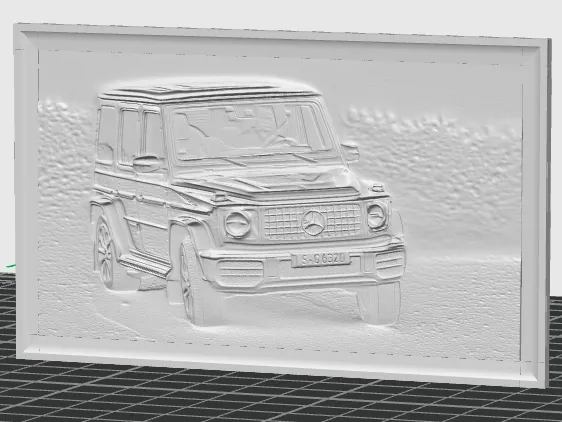 mercedes g class 2d picture
