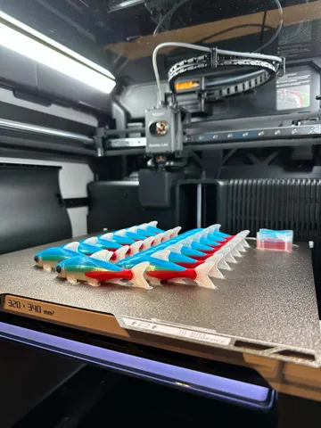 Modelo para impresión 3D: Neon Tetra — vista de referencia 5
