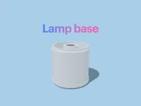 Lamp base 1/3