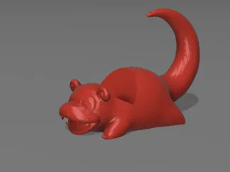 Slowpoke horizontal phone stand