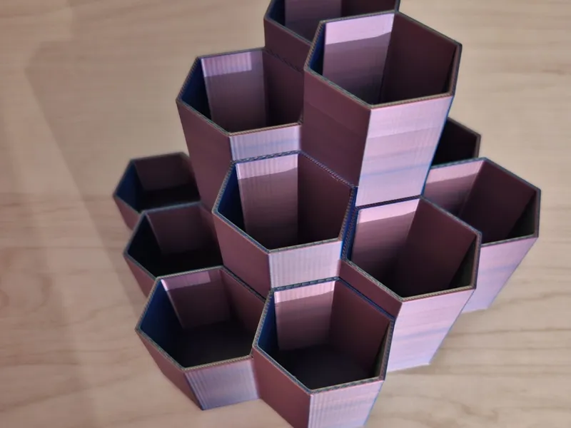 Honeycomb Desktop-Organizer / Tisch Organisierer