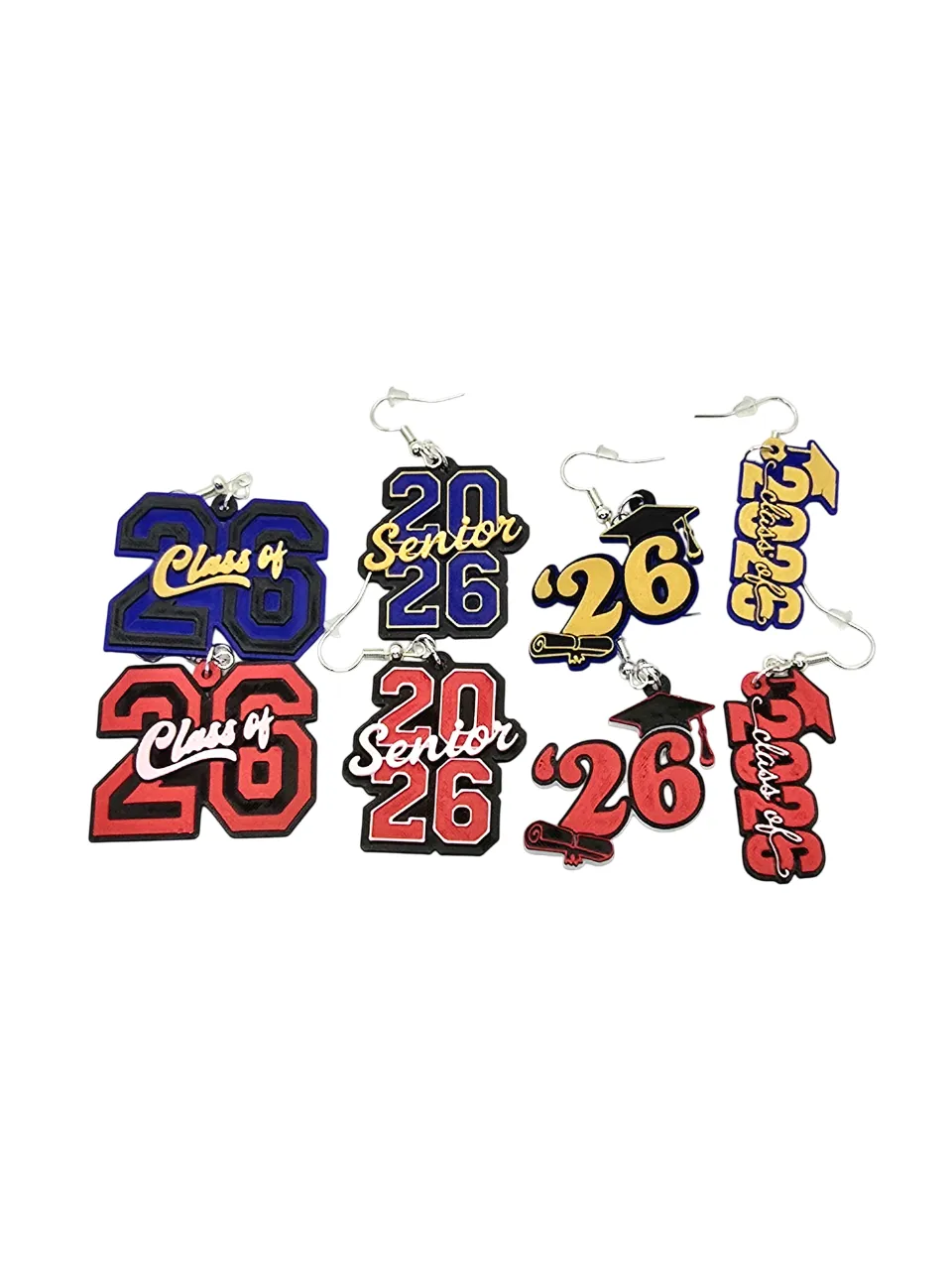 2026 Graduation Keychains, Earrings and Bookmarks view 3