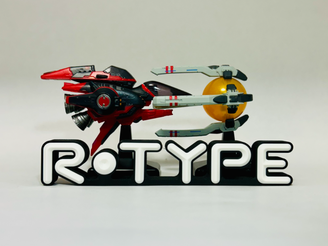 R-TYPE Logo Display Stand