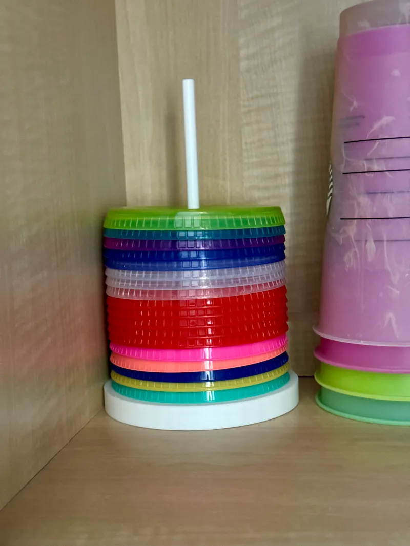 Starbucks Lid Organizer