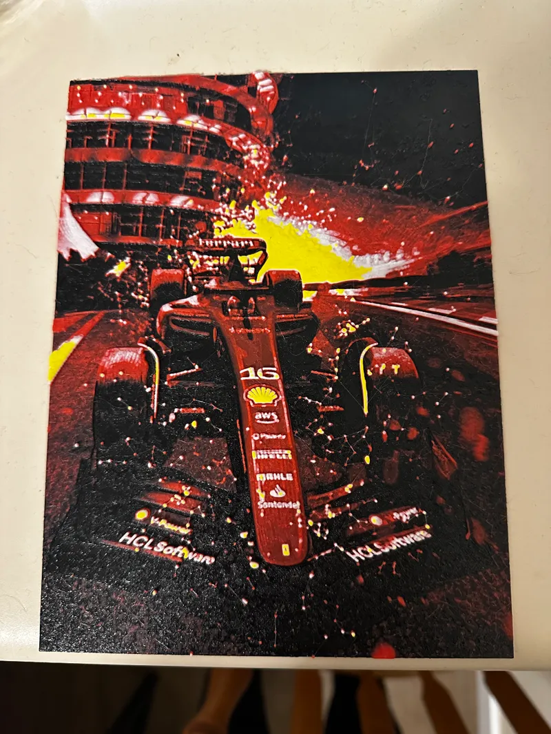 Ferrari F1 Formula One - Hueforge