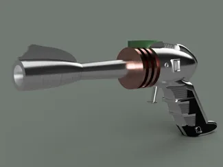 Cosmic Blaster-Retro Ray Gun