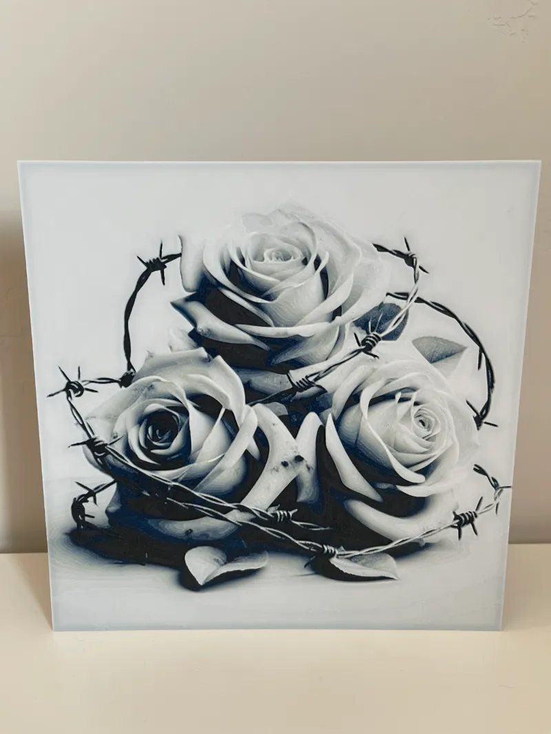 Barbed Roses - HueForge