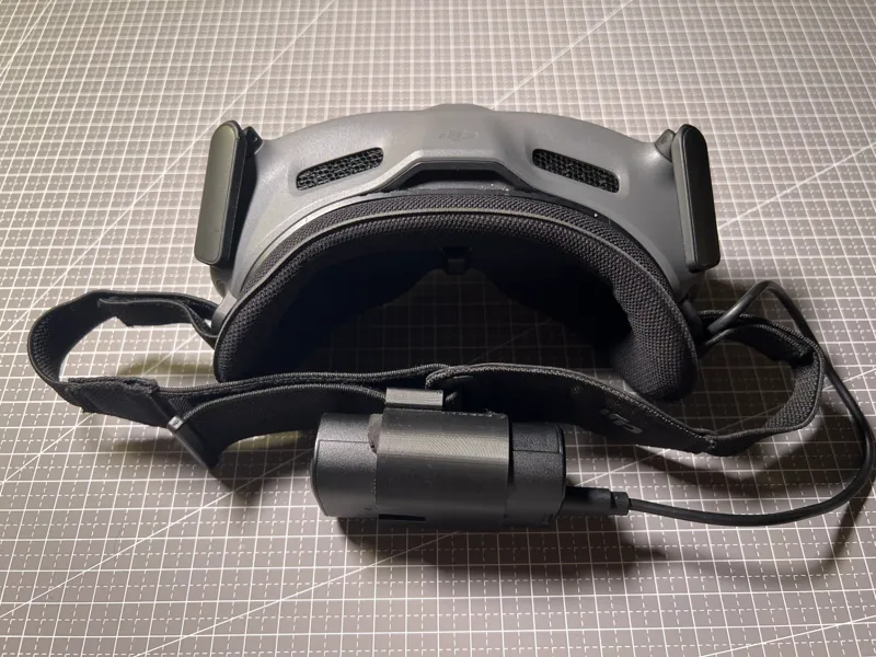DJI Goggles 2 原装扎带电池仓