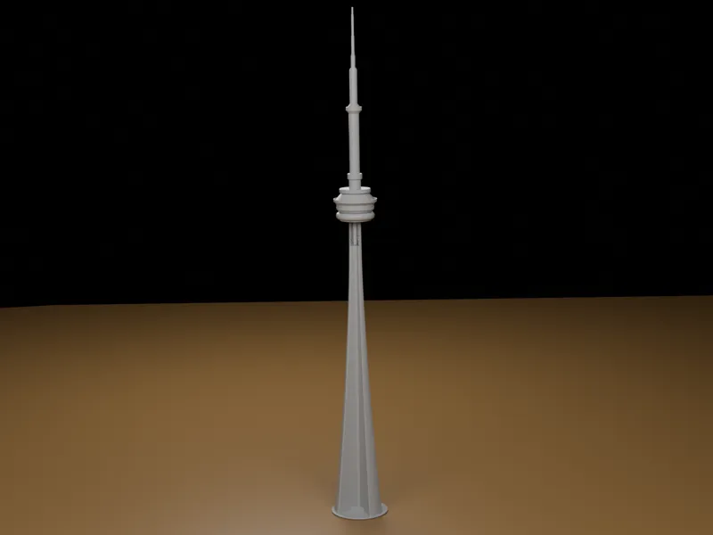 Toronto's CN Tower (Multi-part & Single Print)