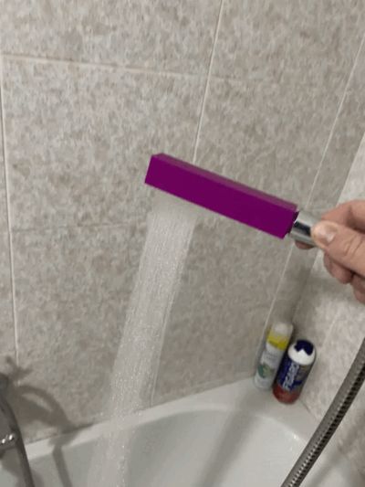 Modern minimal square shower head