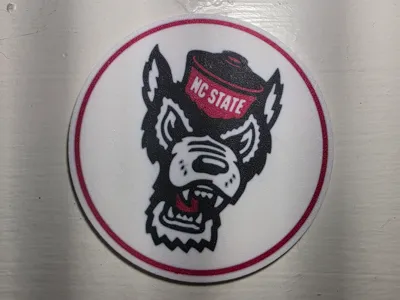 NC State University Coaster