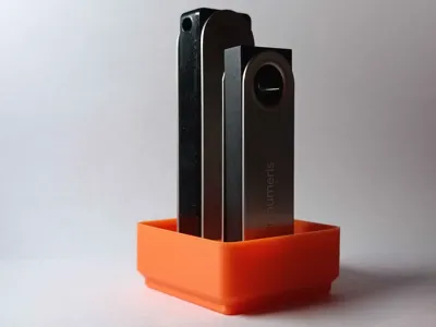 Gridfinity 1U Ledger Nano S & Nano X