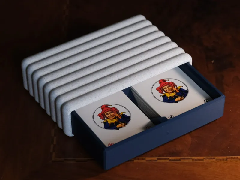 Scatola porta mazzo di carte da gioco, Fluffy
