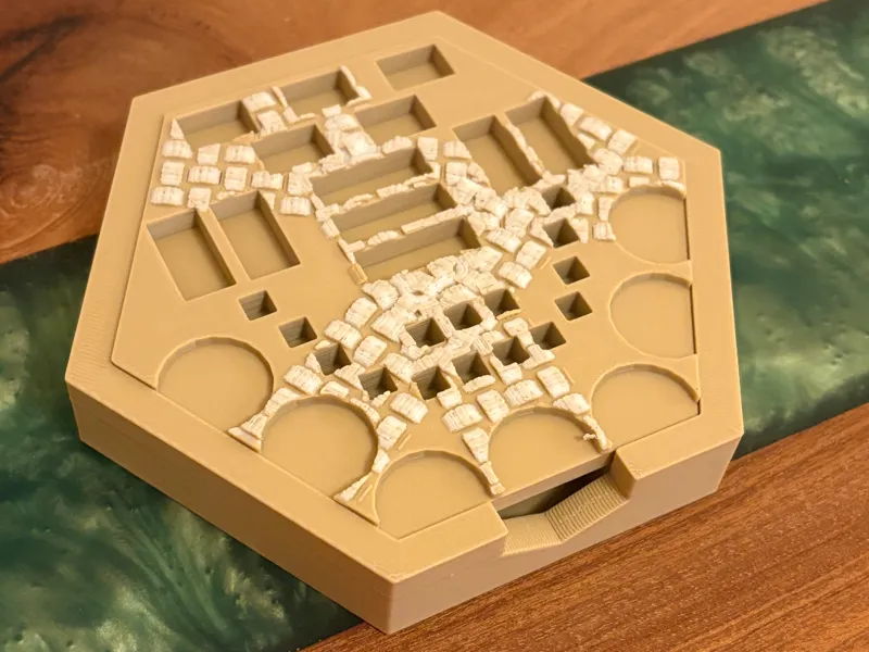 Catan - City & Knights Game Piece Box