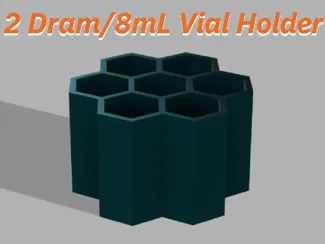 8mL/2 Drams Honeycomb Vial Holder