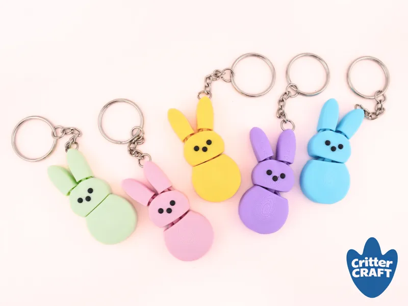Mini Flexi Marshmallow Bunny