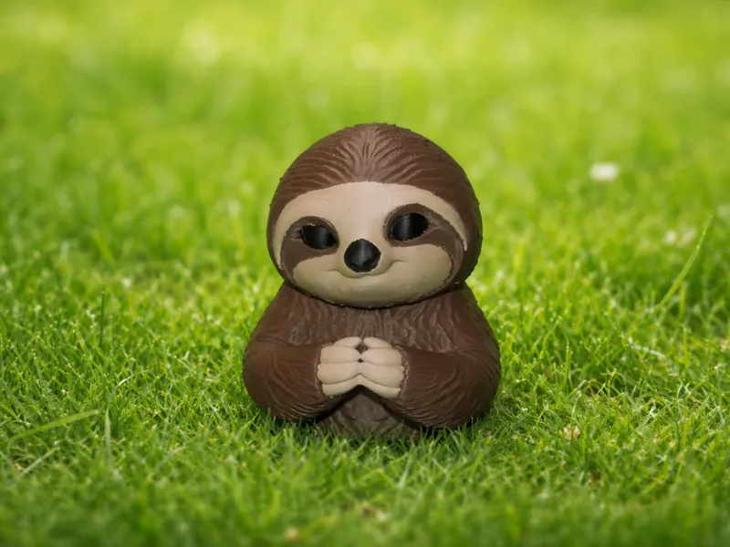 Cute Sloth Figurine