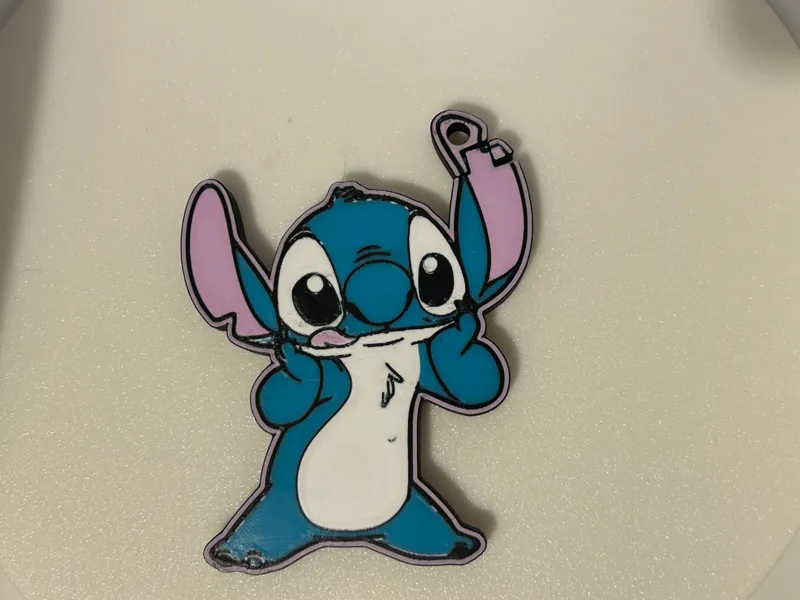 Stitch Flexi Keychain - AMS