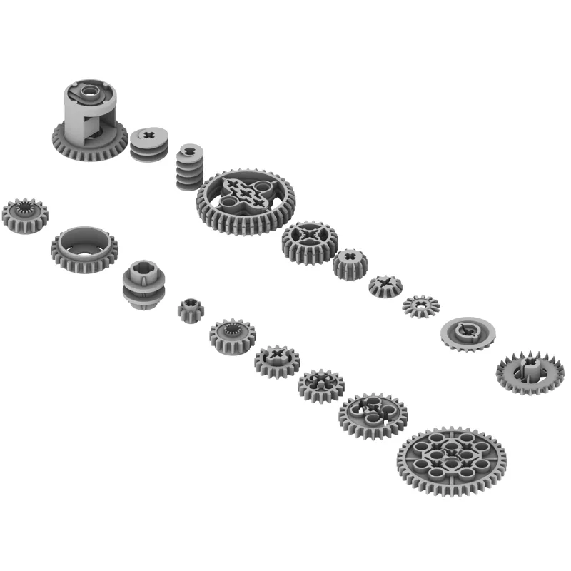 Brick COMPATIBLE Gears&Differential