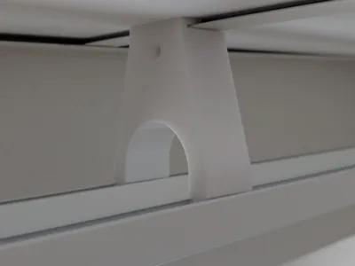 Dual IKEA VIDGA roof mounting bracket