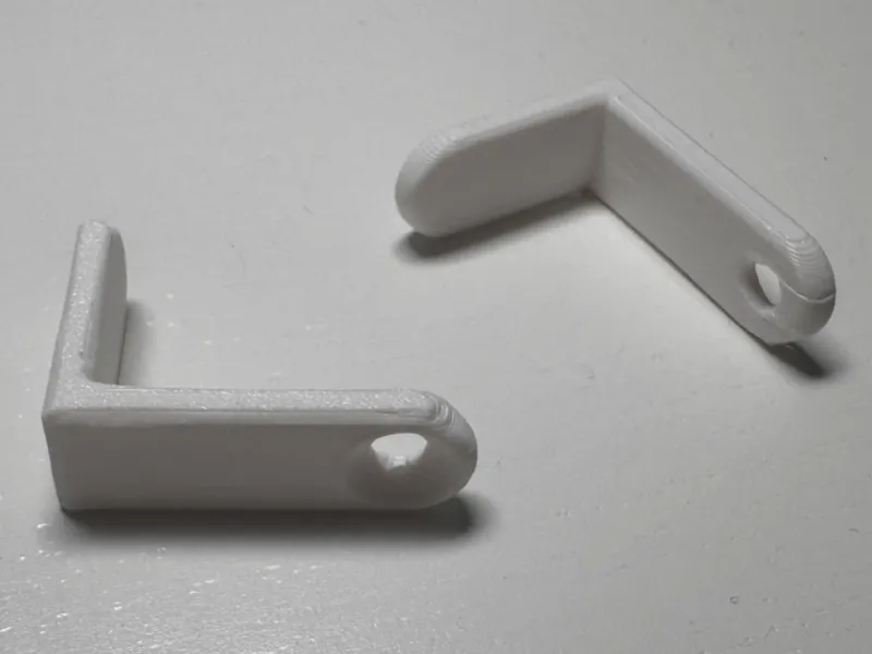 LED Strip Mount Clips for Desk & Shelf