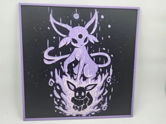 Eevee Evolution Espeon Hueforge