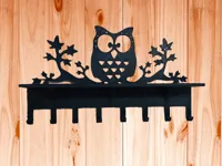 Étagère porte-clés Hibou — photo 2