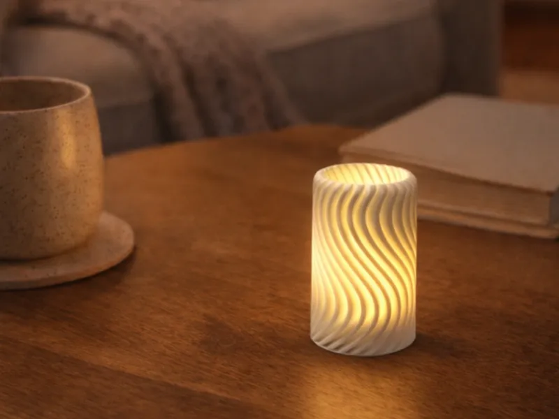 Modern Minimalist Lamp for LED Tea Light
